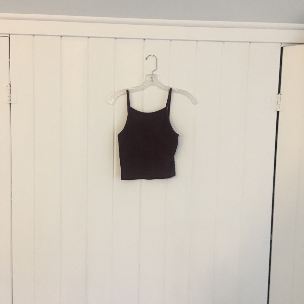 brandy Melville maroon tank